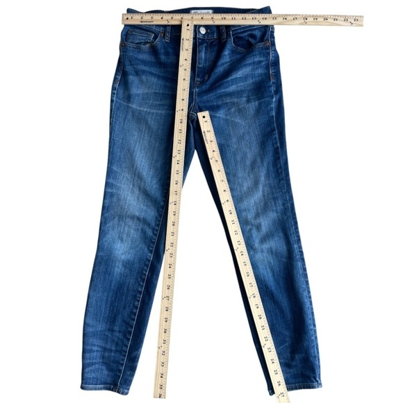 Madewell High Riser Skinny Jeans Women’s Size 29 Classic Blue Denim - Picture 4 of 9